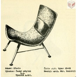 Křeslo 29-02, M. Navrátil Křeslo 29-02, M. Navrátil