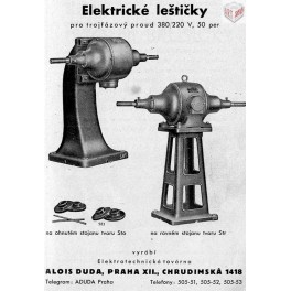 Lestička, DUDA - Alois Duda, Elektrotechnická továrna, Praha Vinohrady Lestička, DUDA - Alois Duda, Elektrotechnická továrna, Praha Vinohrady