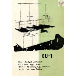 Kuchyně sektorová KU-1 (J. Šmídek), Spojené UP závody n.p. 