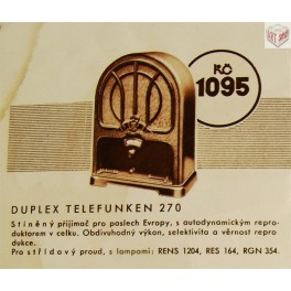 Duplex Telefunken 270, Přelouč Duplex Telefunken 270, Přelouč