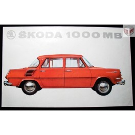 Škoda 1000 MB sedan, AZNP