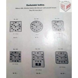 TIK-TAK, firma Josef Tesař, katalog 1935 TIK-TAK, firma Josef Tesař, katalog 1935