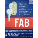 FAB, A. Fáborský, Továrna na železné zboží, Rychnov nad Kněžnou