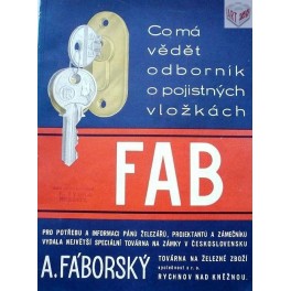 FAB, A. Fáborský, Továrna na železné zboží, Rychnov nad Kněžnou