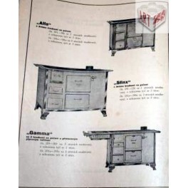 Smaltované stolokrby, Katalog Sfinx 1930 Smaltované stolokrby, Katalog Sfinx 1930