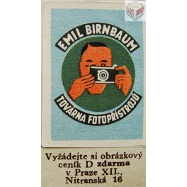 Fotoaparáty 1937, Emil Birnbaum, Rumburk