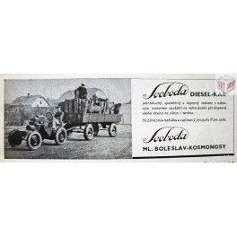Svoboda 12, Svoboda diesel car 1939