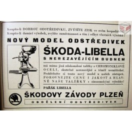 Odstředivka Libella, škodovy závody Plzeň