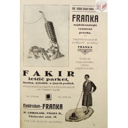 Franka, vysavač
