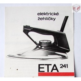 Návod k obsluze Eta 241 a Eta 242 Návod k obsluze Eta 241 a Eta 242