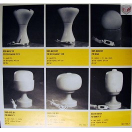 Osvětlovací sklo n.p., Val. Mez.: Katalog svítidel 1974 Osvětlovací sklo n.p., Val. Mez.: Katalog svítidel 1974