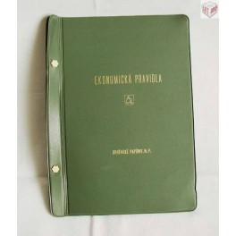 Ekonomická pravidla, Obal na dokumenty Ekonomická pravidla, Obal na dokumenty