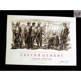Čestné uznání, r. 1971, ČSSR Čestné uznání, r. 1971, ČSSR