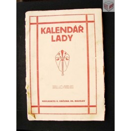 Kalendář LADY na rok 1913 Kalendář LADY na rok 1913