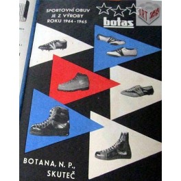 Reklamy na obuv 1964