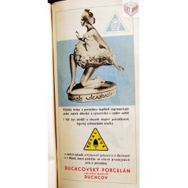 Reklamy na porcelán 1958 Reklamy na porcelán 1958