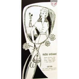 Reklamy na oděvní podniky 1958 Reklamy na oděvní podniky 1958