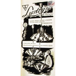 Reklama na Lustry Kamenický Šenov n. p.. 1958 Reklama na Lustry Kamenický Šenov n. p.. 1958