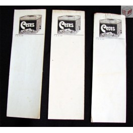 účtenka, Ceres Schicht, 1/2 20. století, ČSR