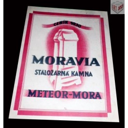 Moravia - Stáložárová kamna - Mora-Meteor, 1930 Moravia - Stáložárová kamna - Mora-Meteor, 1930